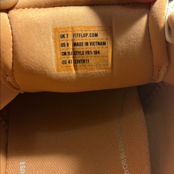 Fitflop White and Tan Casual Shoes - Picture 7 of 8